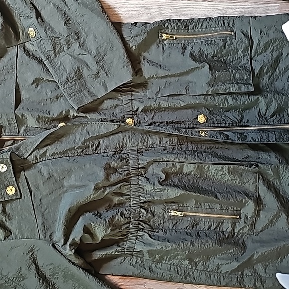 Lightweight Packable Rain & Wind Resistant Trench Coat Jacket 2x Jones & Co - Picture 5 of 7